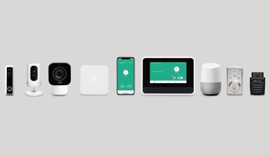 Vivint home security product line in York